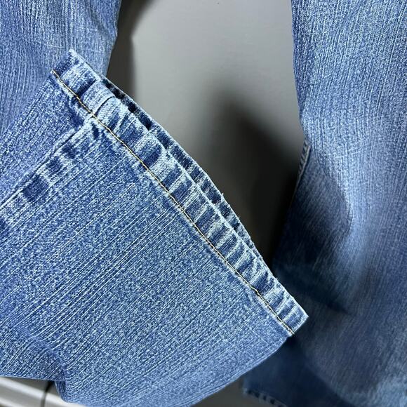 Levi Strauss Women Stretch Low Rise Bootcut Jeans 12 Long - Picture 6 of 8